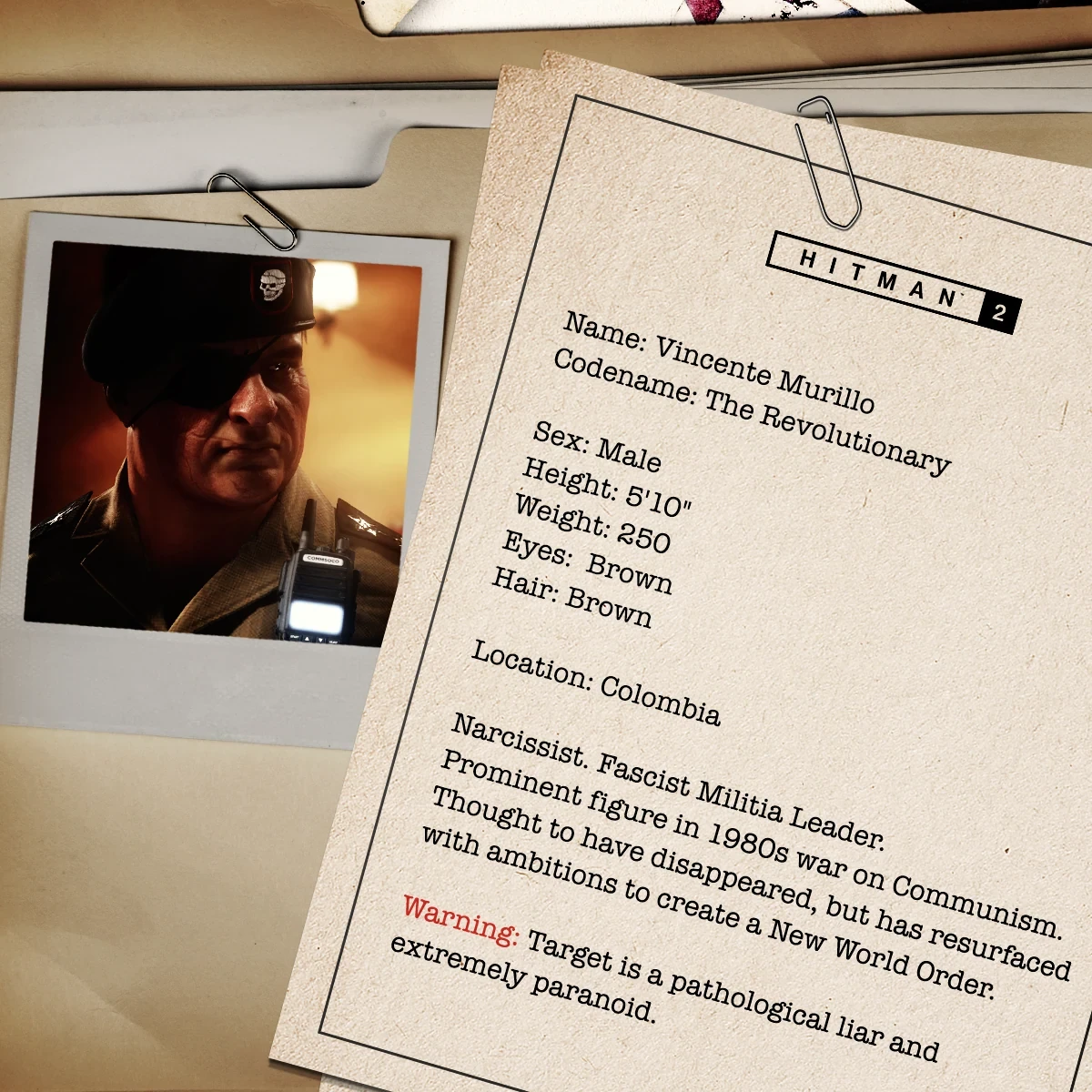 The Revolutionary — Hitman 2