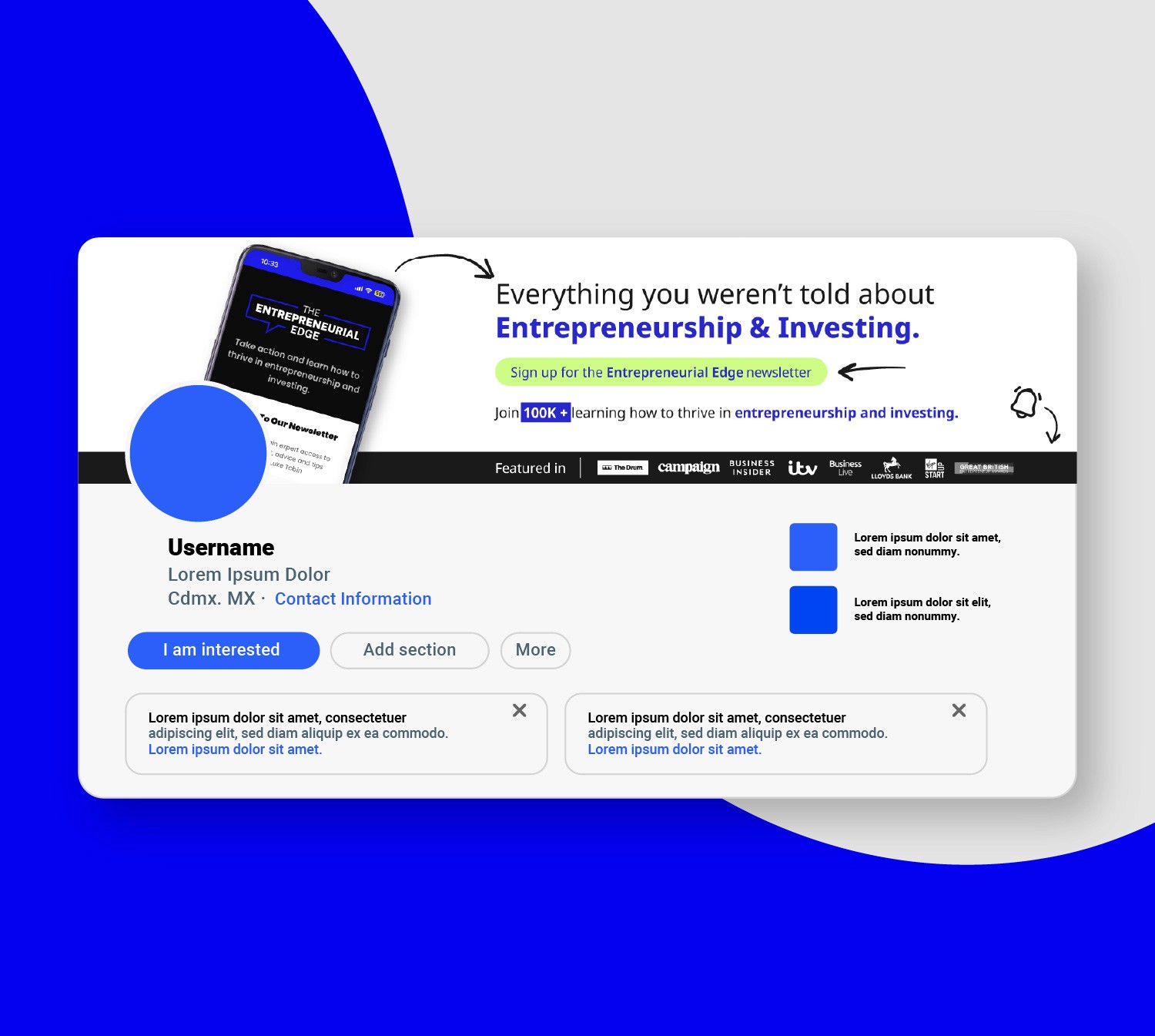 Banner Design Luke Tobin