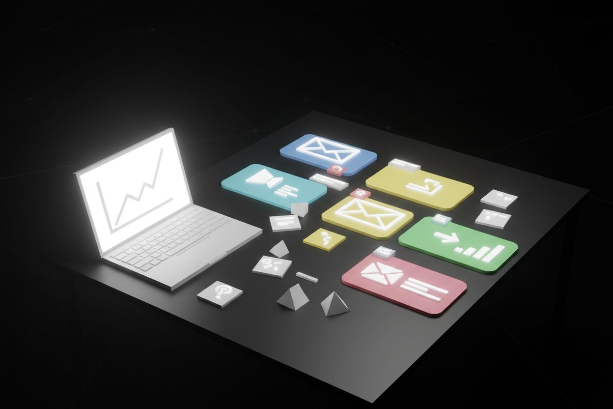 Email campaign planning cards