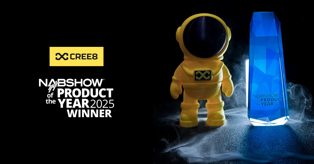 CREE8 Wins a Nab Show Product of the year 2025