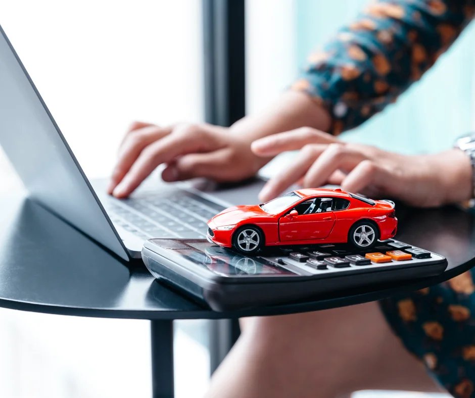woman coming up with an automotive seo stratey