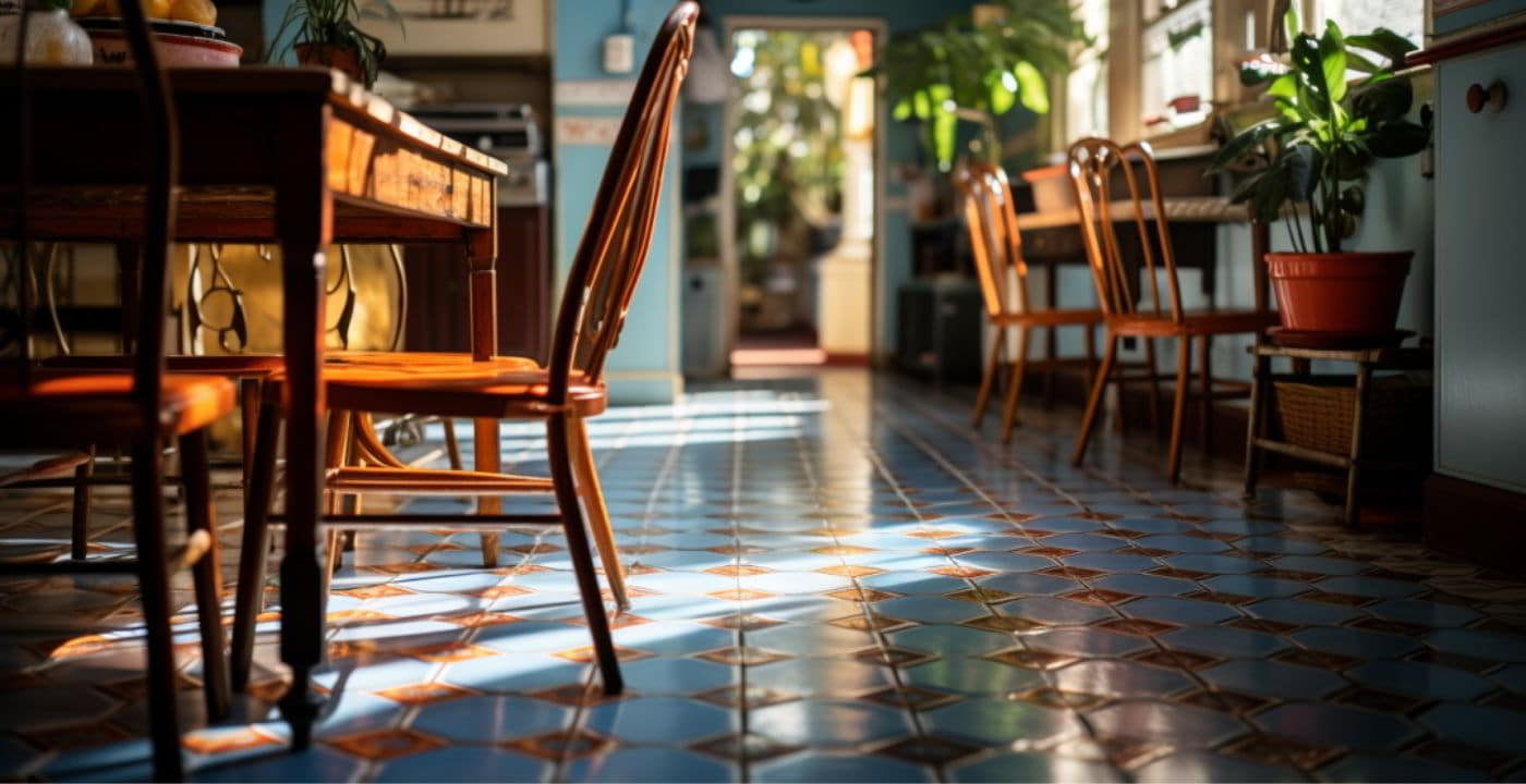 tile kitchen floor