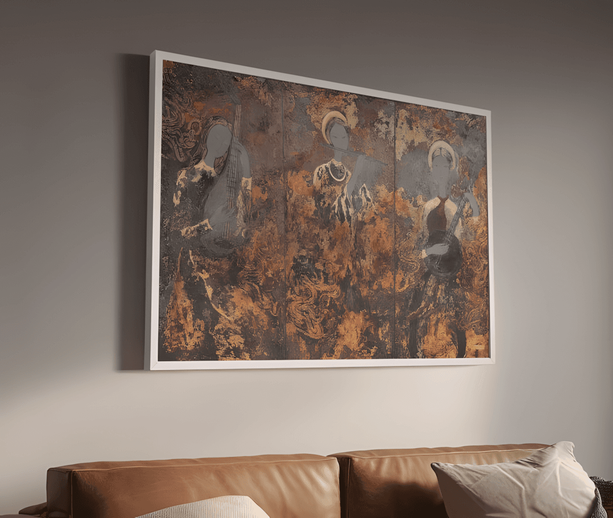 premium art poster and canvas prints, with originals available, from QART , of the artwork " Preserving National Identity "
