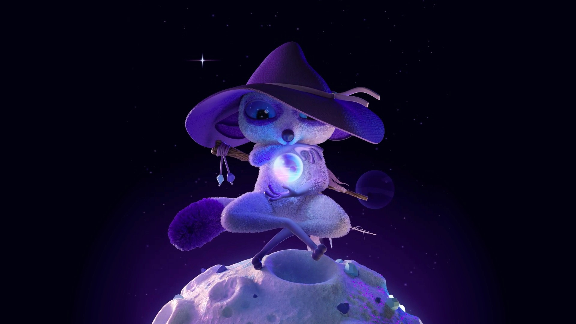 3D magical fairytale character