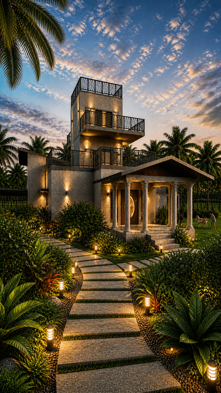house interior with sunlight