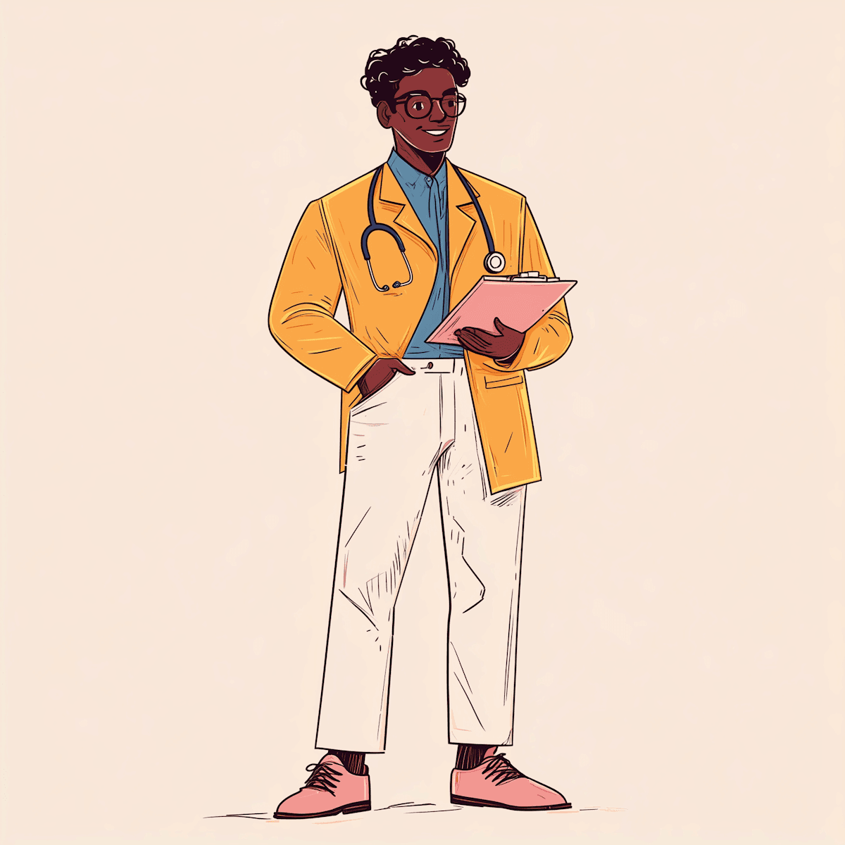 Expert Doctors Illustration Image