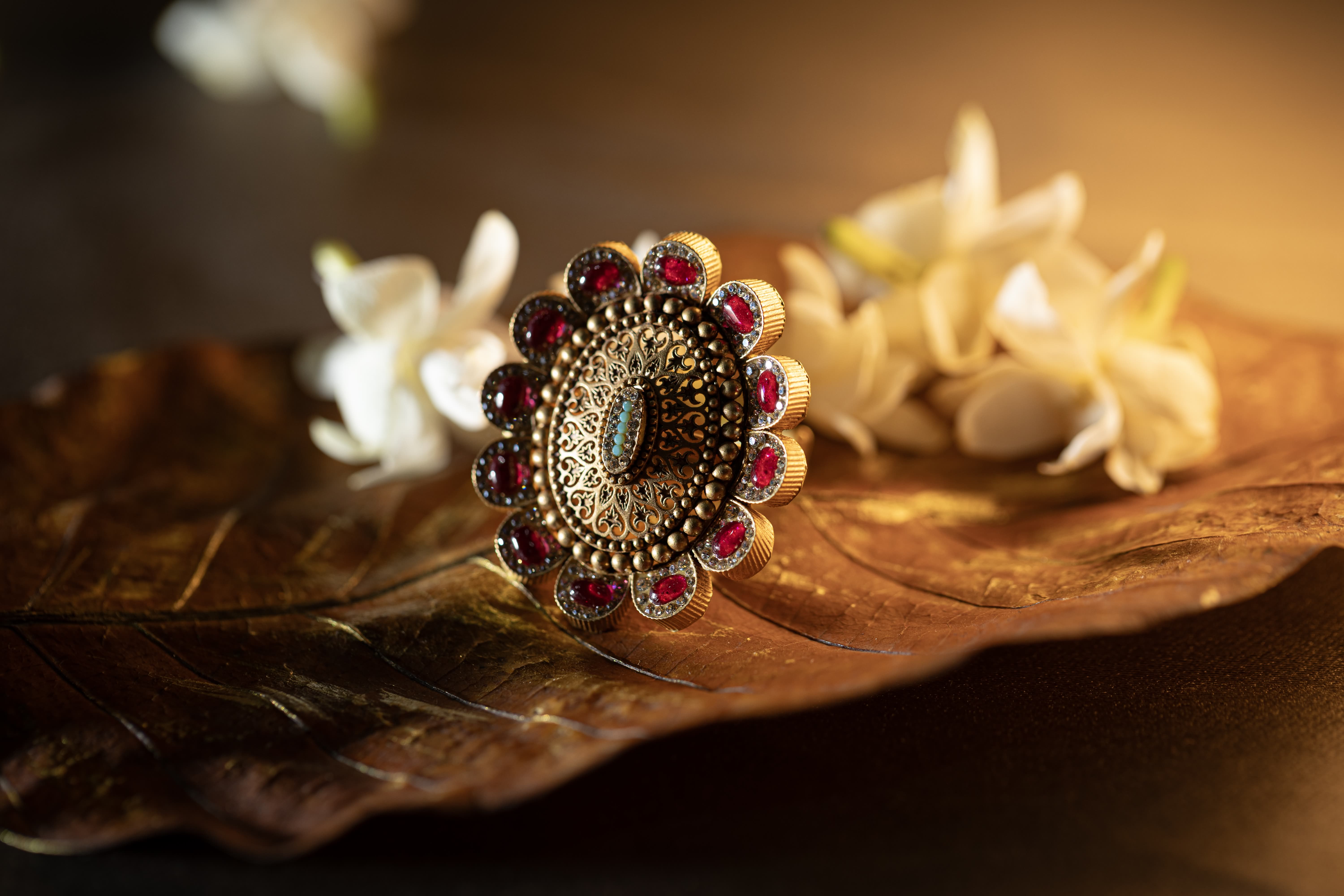 Exquisite handcrafted jewellery by Jora, blending timeless craftsmanship with modern elegance