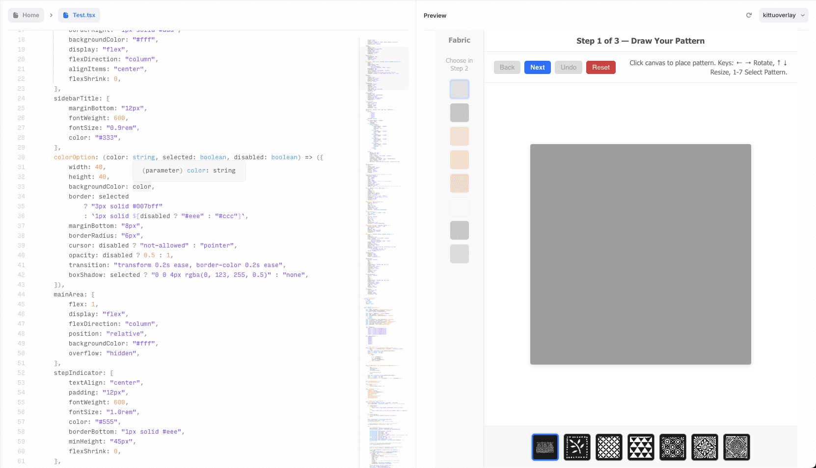 Make your own Batik code