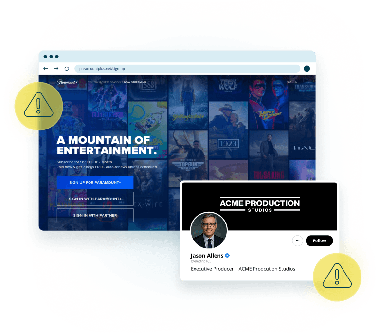 Threat detected via conversation