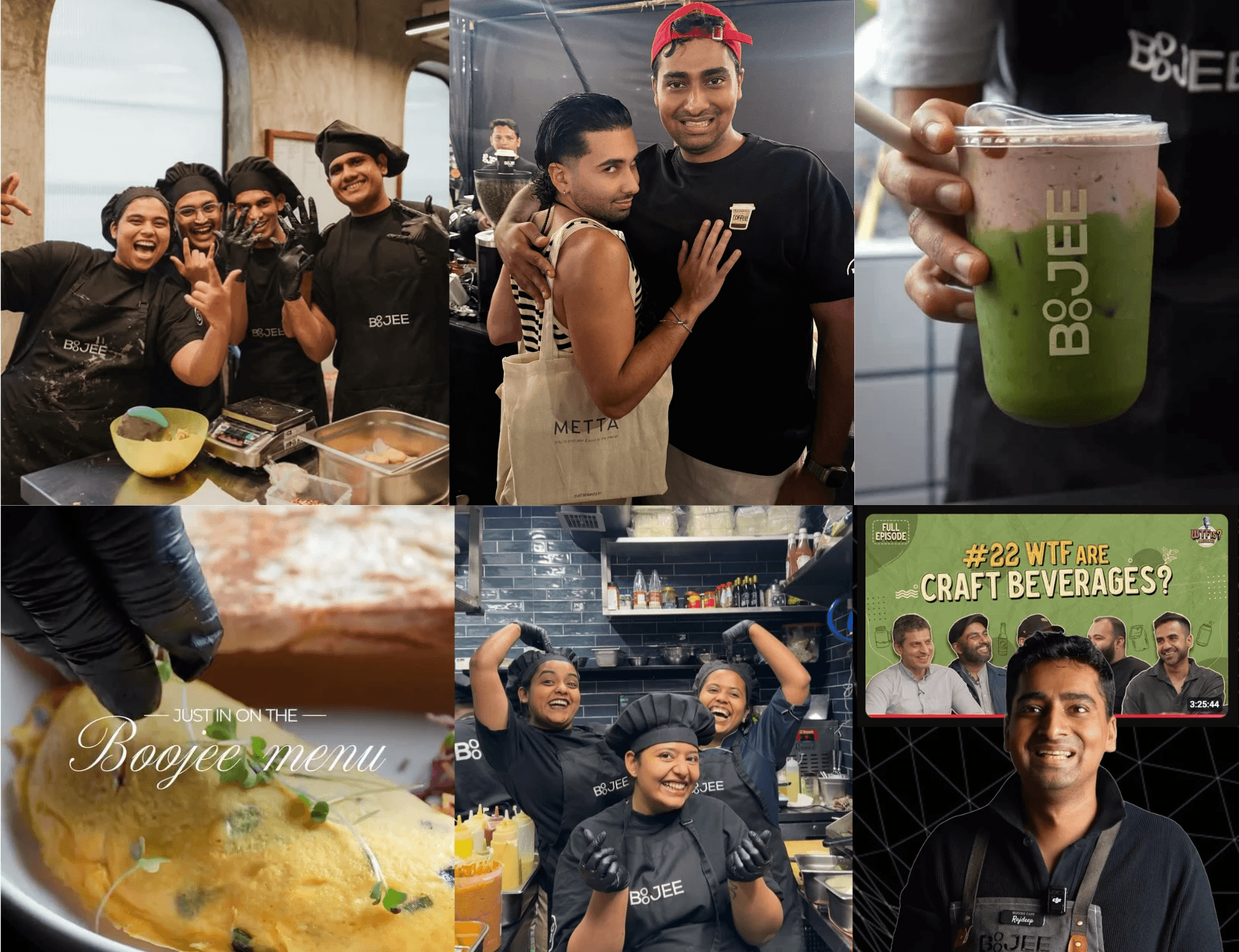 Boojee Cafe Social Media Reference Image taken out by Rare Ideas Team for Visual reference