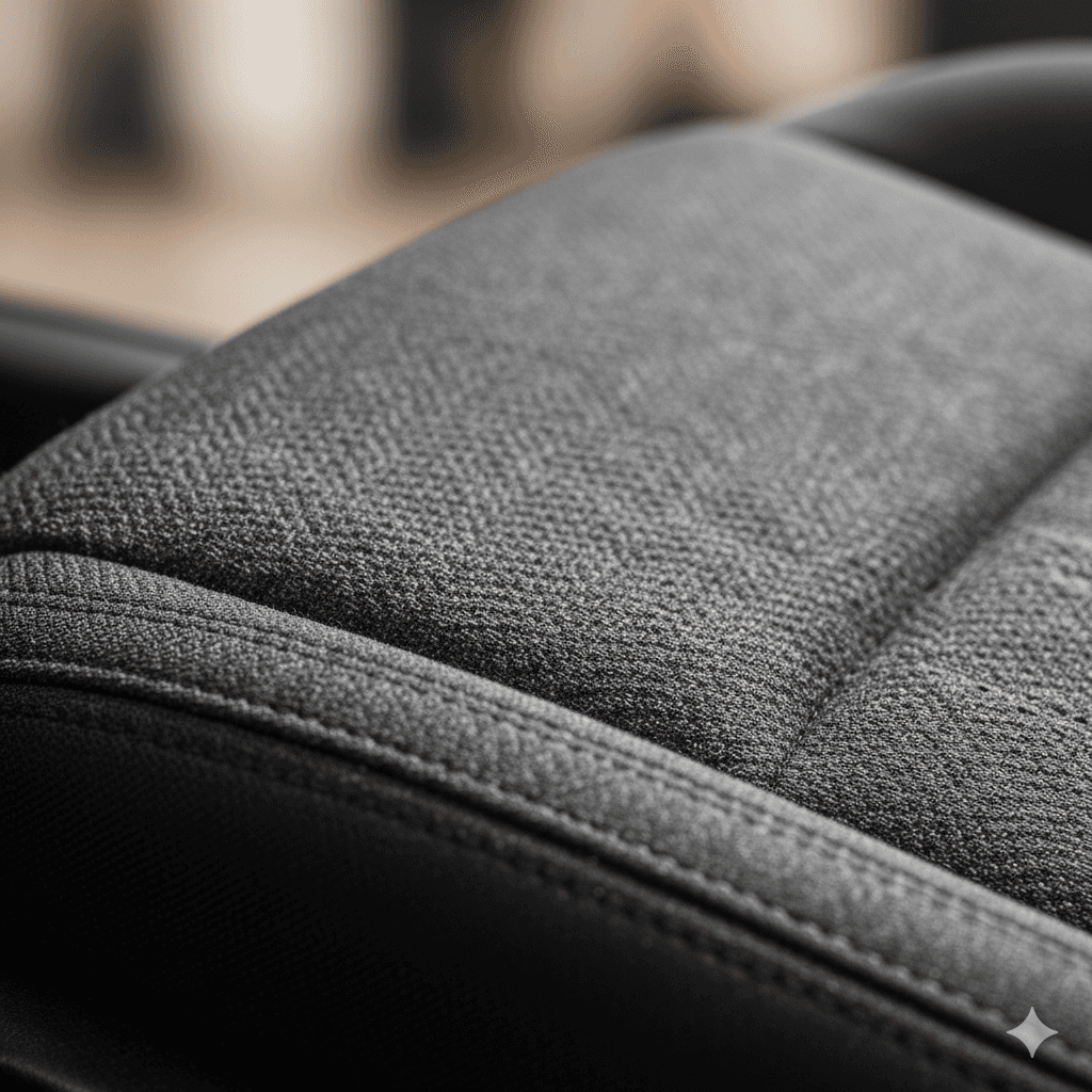 Nahaufnahme eines autositzes