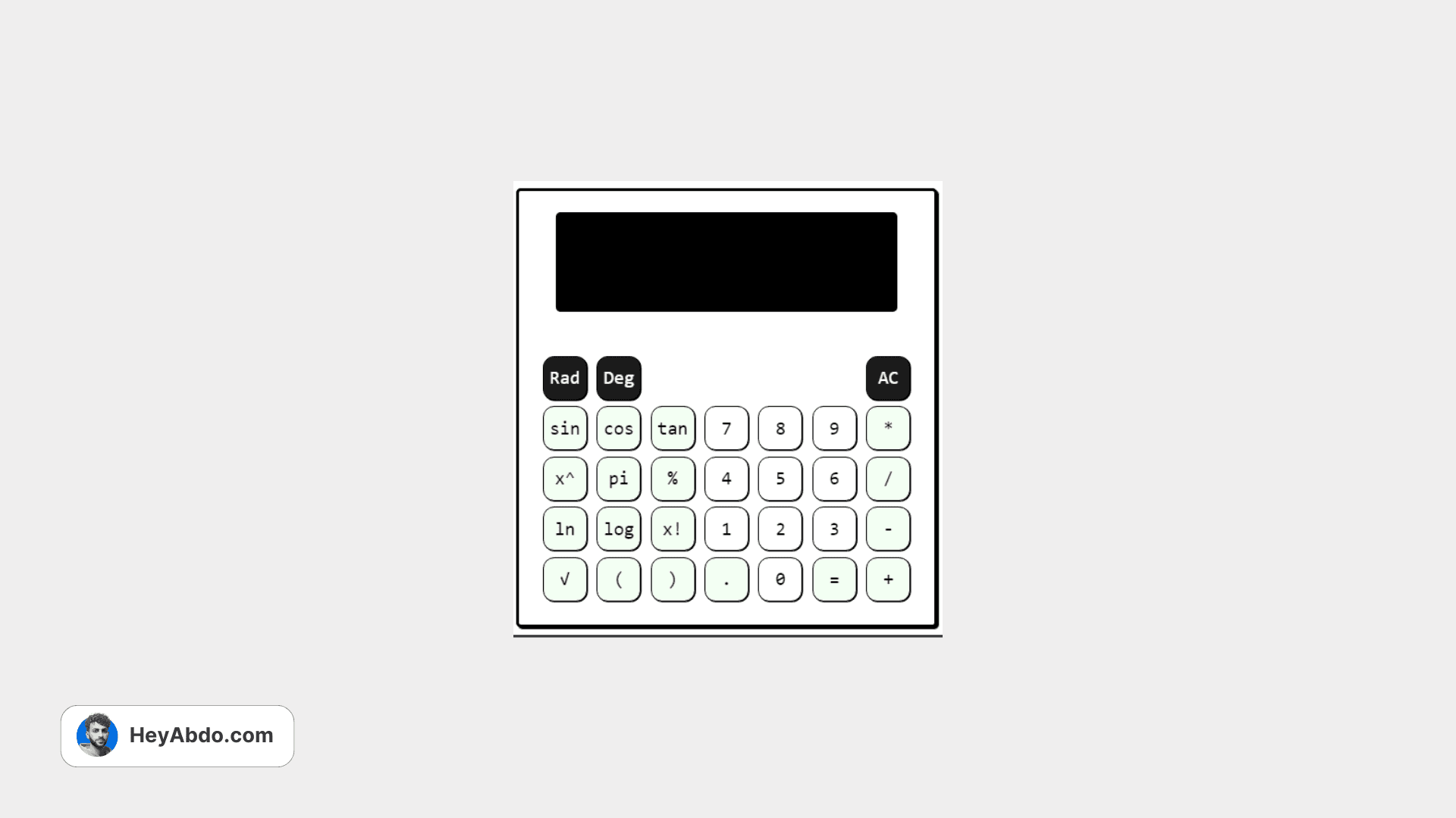 Minimal Calculator Notion Widget