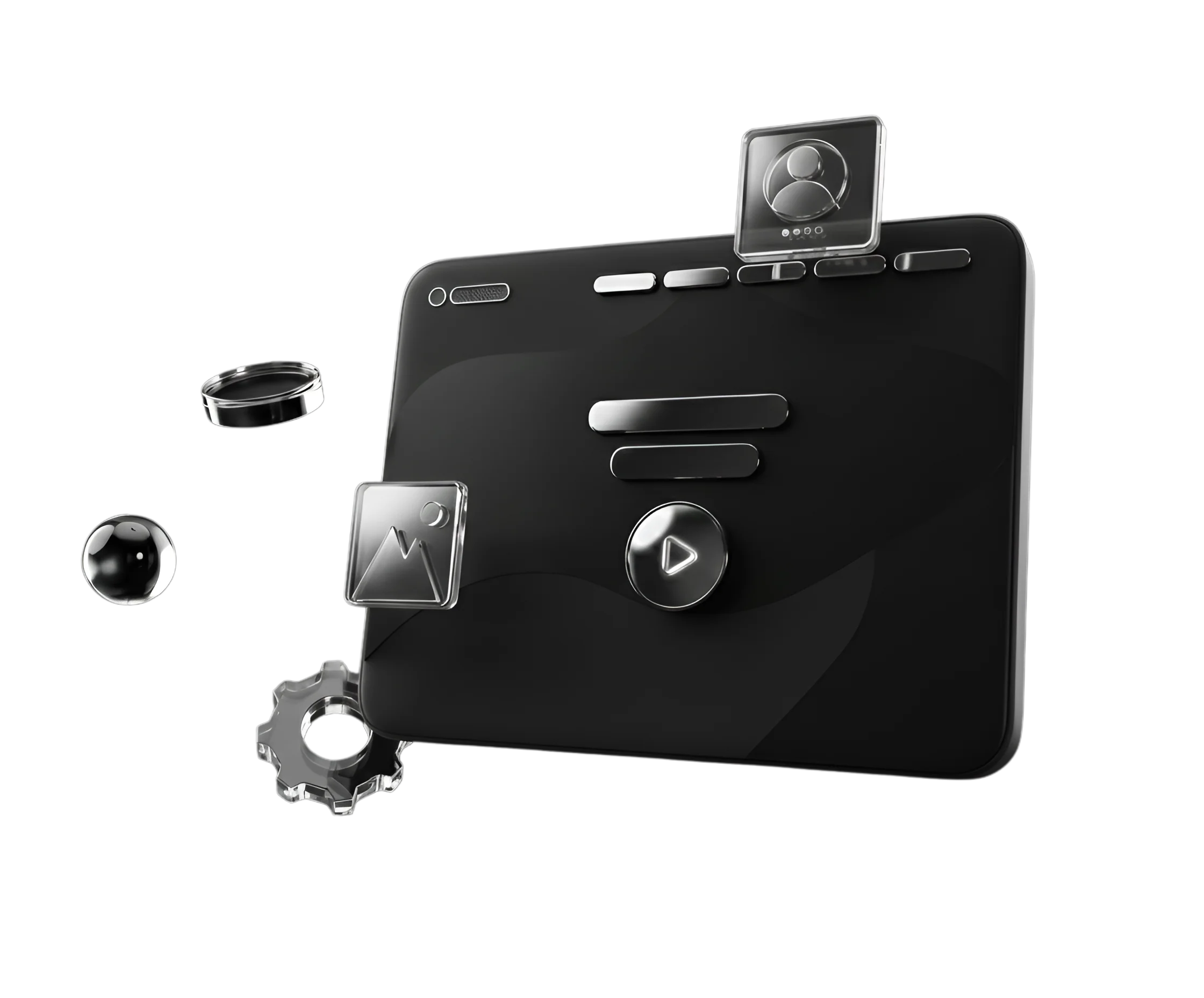 Objeto 3D Premium de Desarrollo web Daeeki Studio