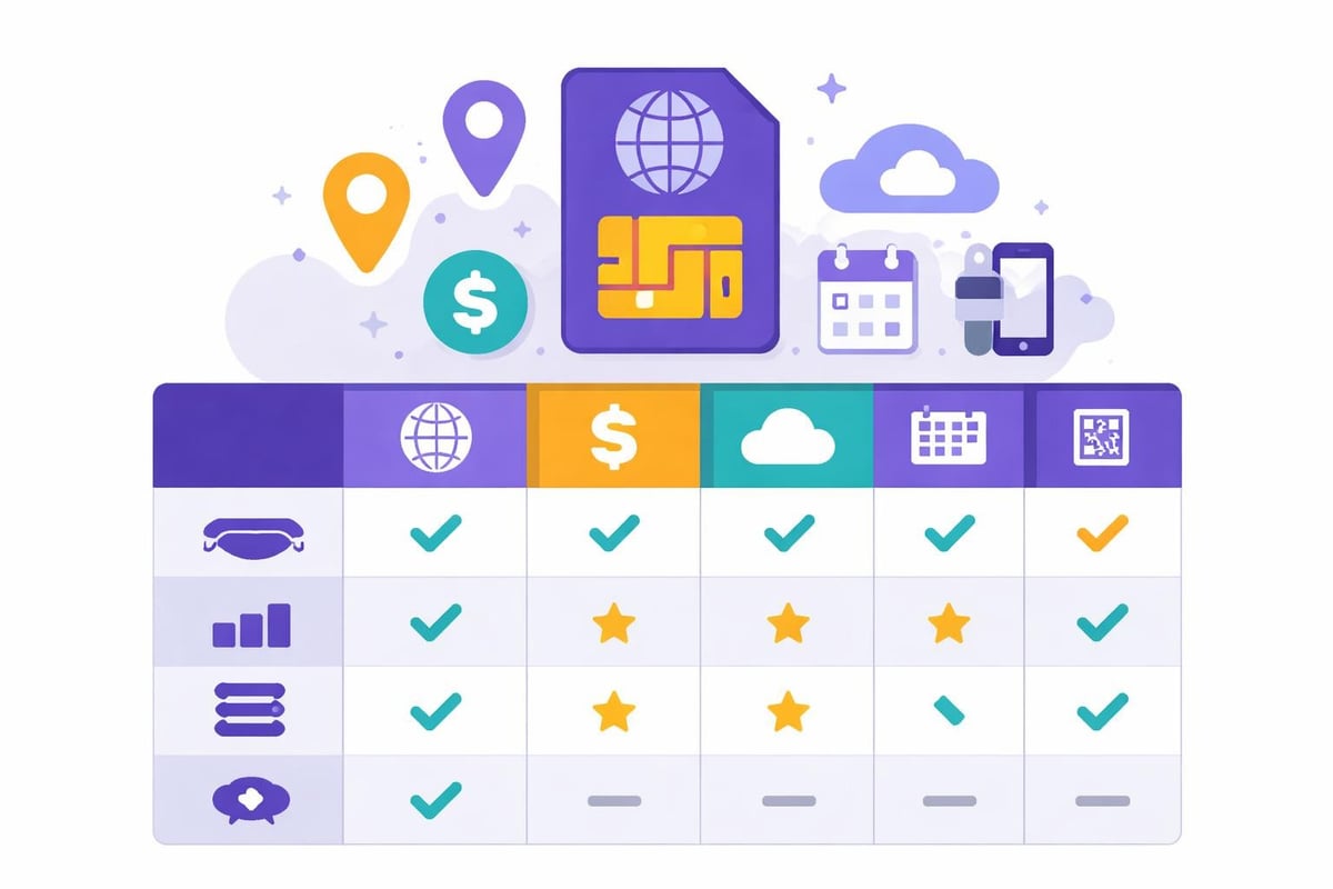ESIM provider comparison