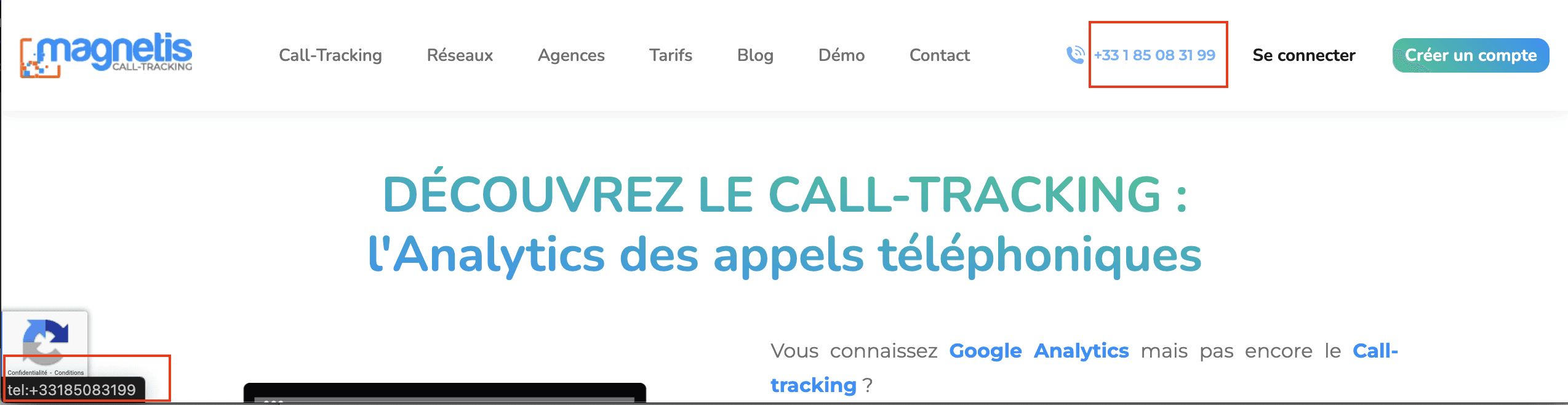 Validation numéro Google Ads
