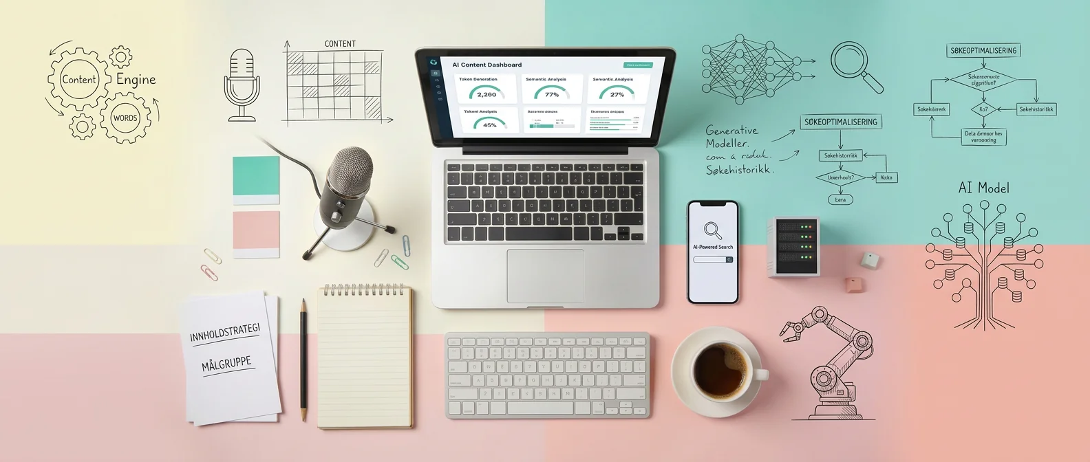 Sikte AI desktop speaker illustration