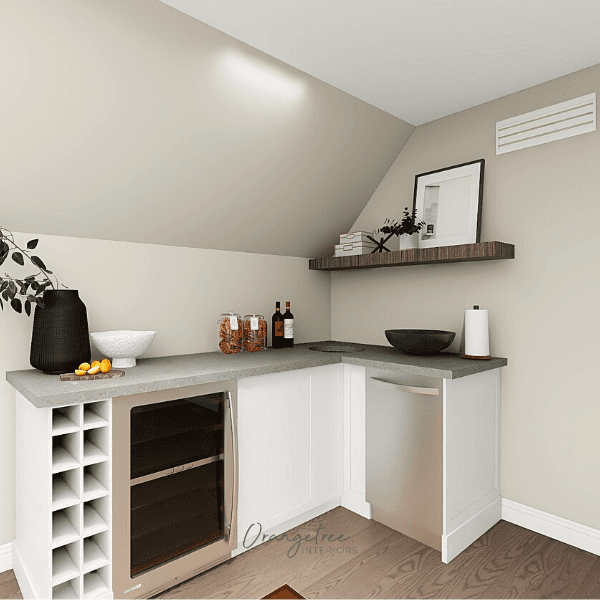 kitchenette games room