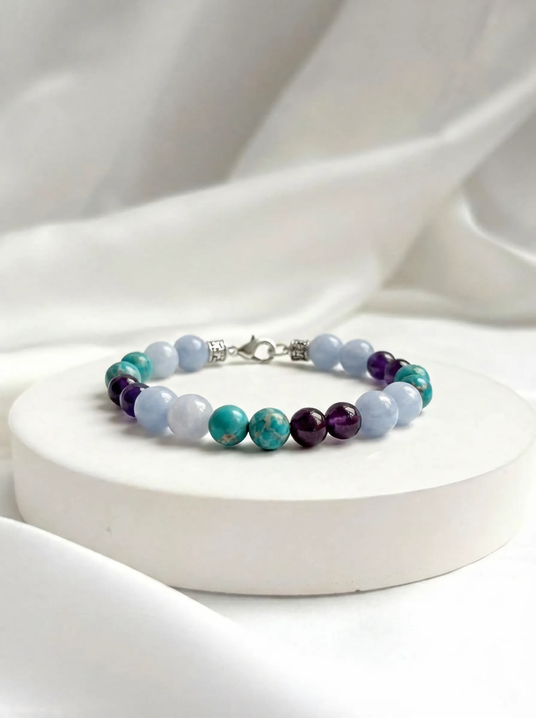 Harmony bracelet in a studio setting.