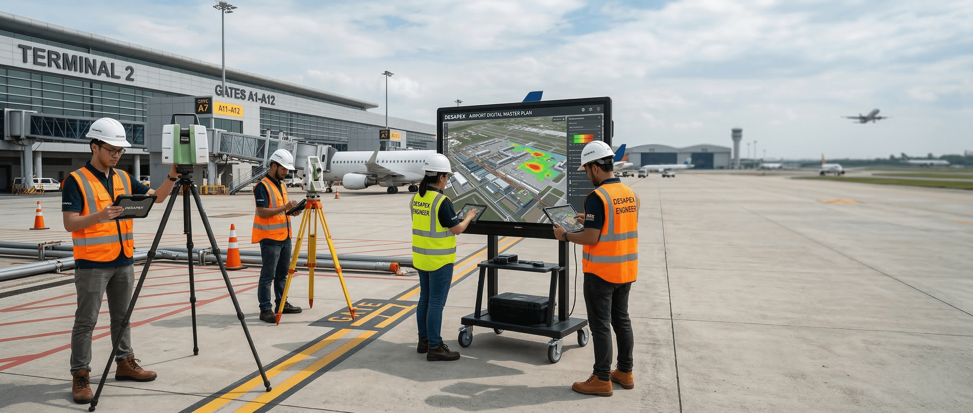 Airside & Landside Facility Assessment and Master Plan Digitization