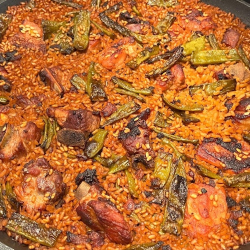 Kelas Memasak Paella dan Tapas di Madrid dengan Lawatan Pasar