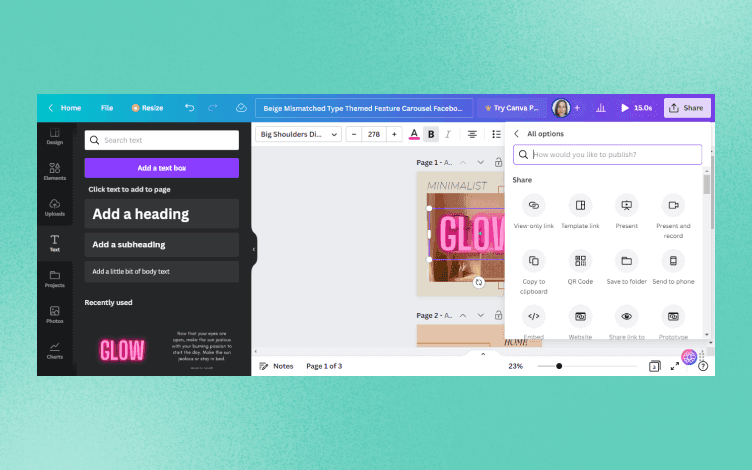 canva editor