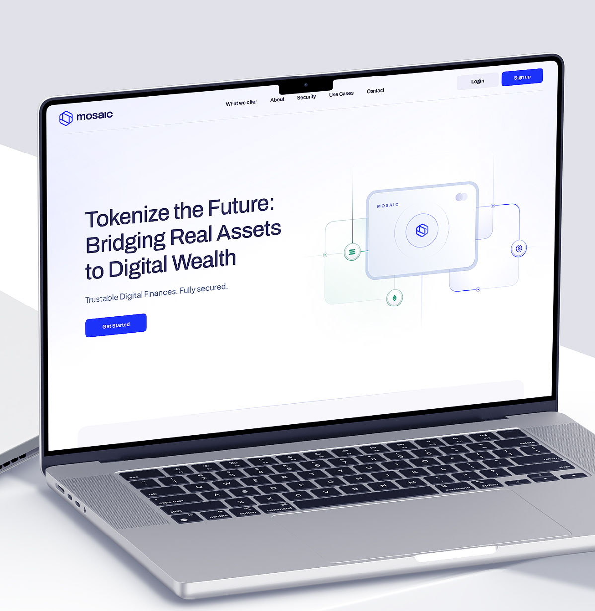 Mosaic / asset tokenization platform