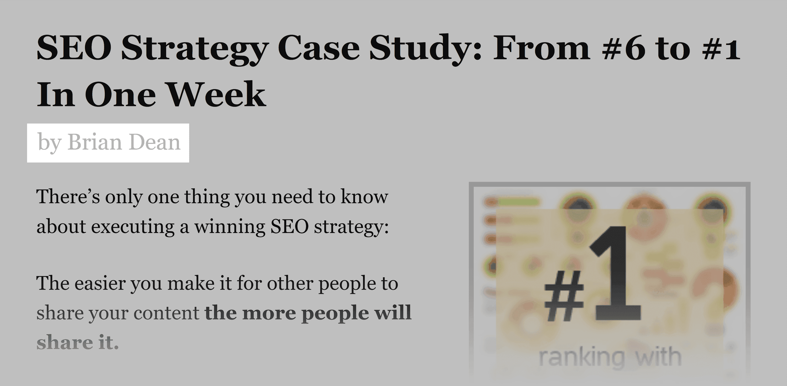 SEO Strategy – Post author