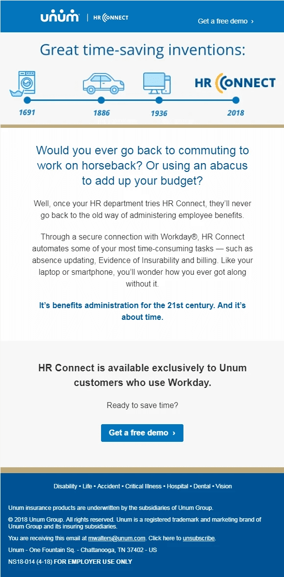 Unum: HR Connect