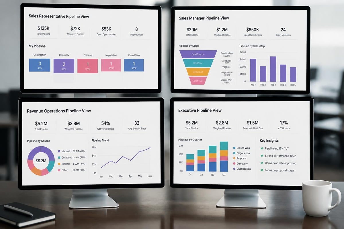 Report types by audience