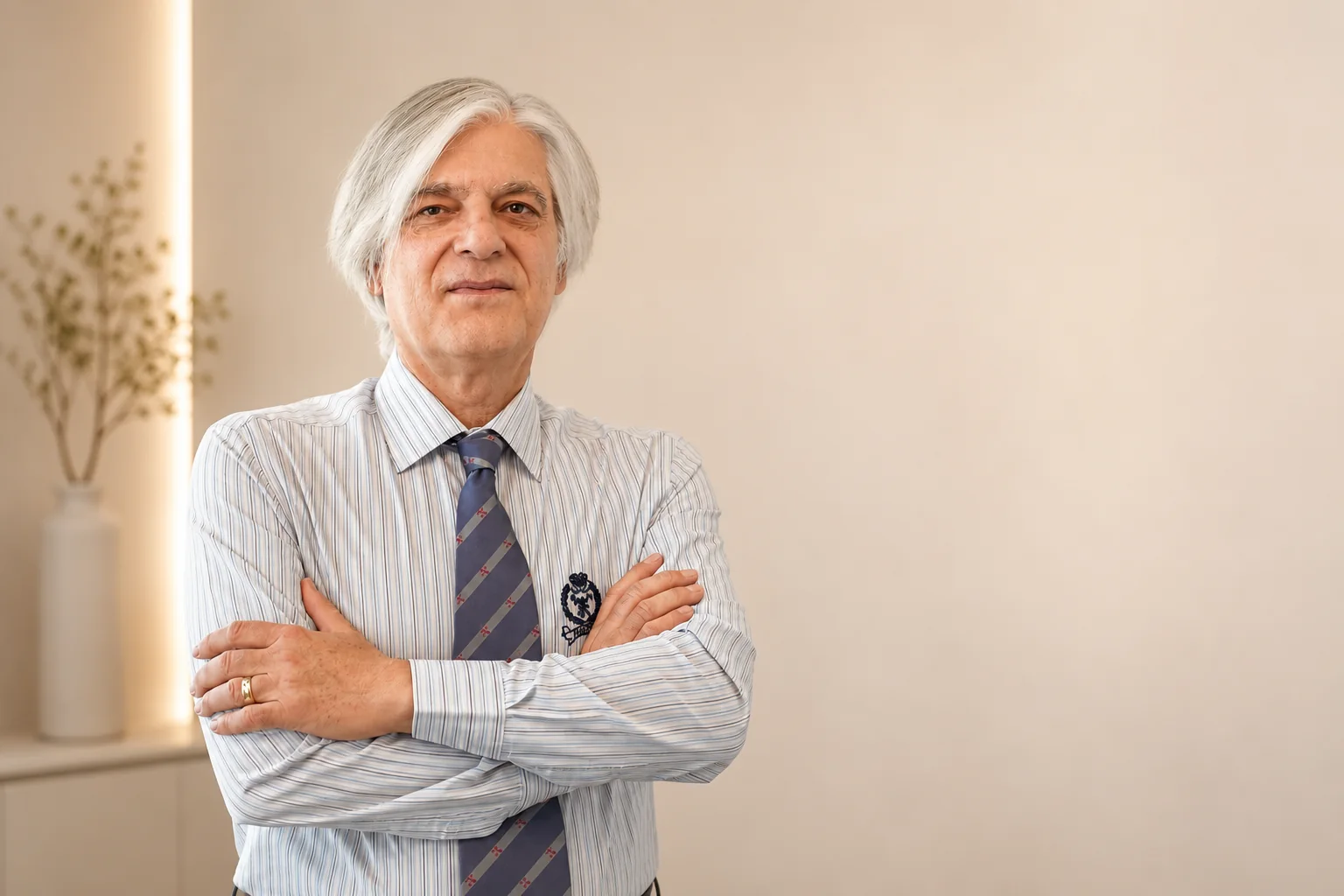 Aryan Farajollahi at Opal Cosmomed Clinic in Thornhill, Ontario.