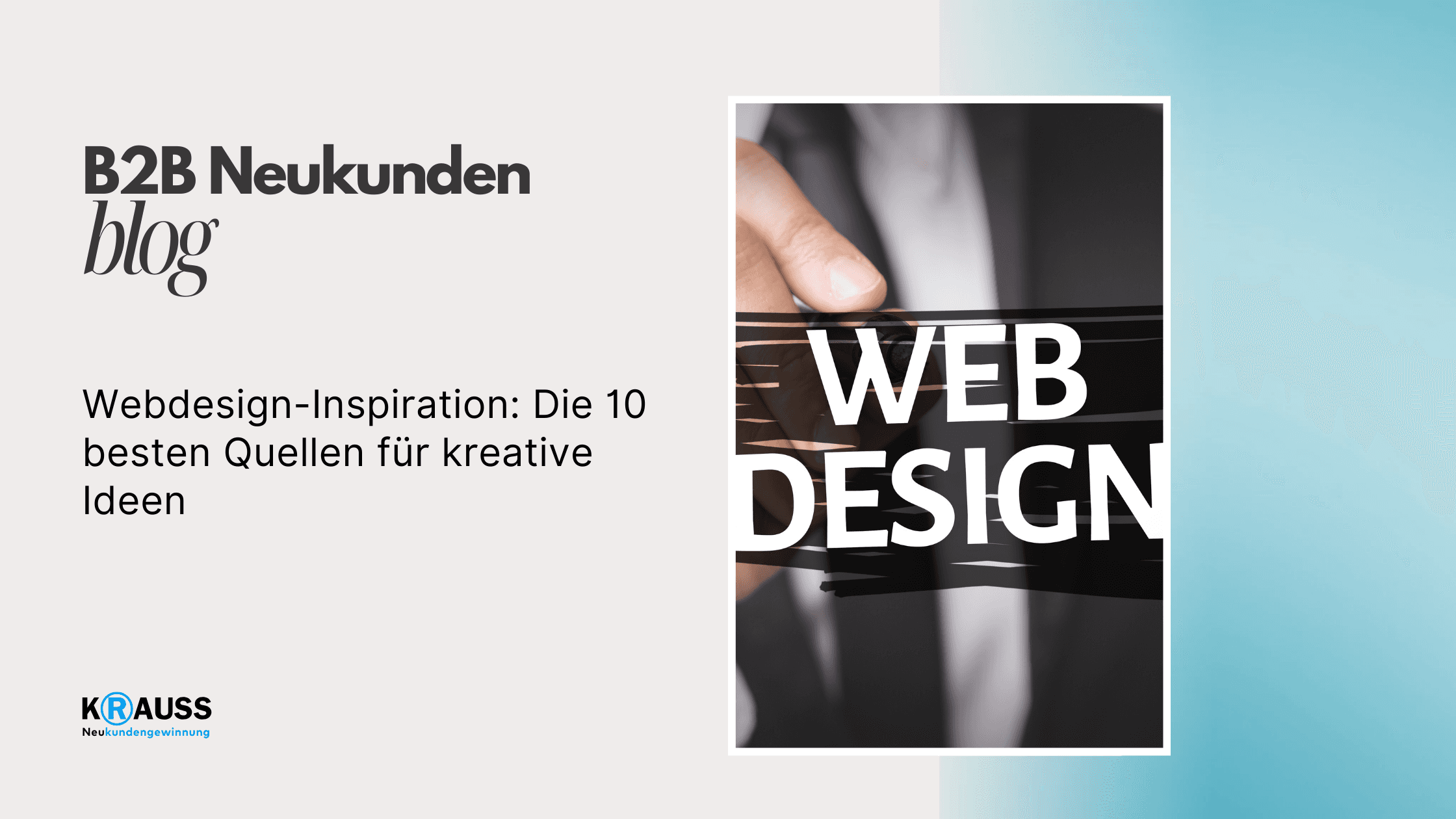 Webdesign-Inspiration: Die 10 besten Quellen für kreative Ideen