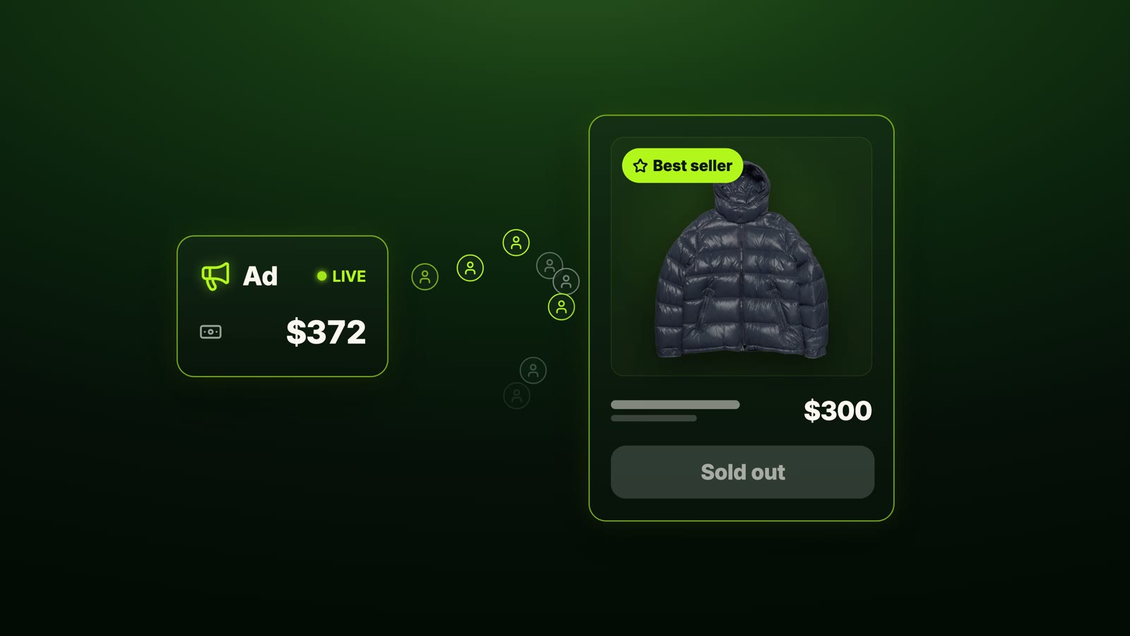 A best-selling product goes to Sold out while the ad keeps spending and visitors bounce off