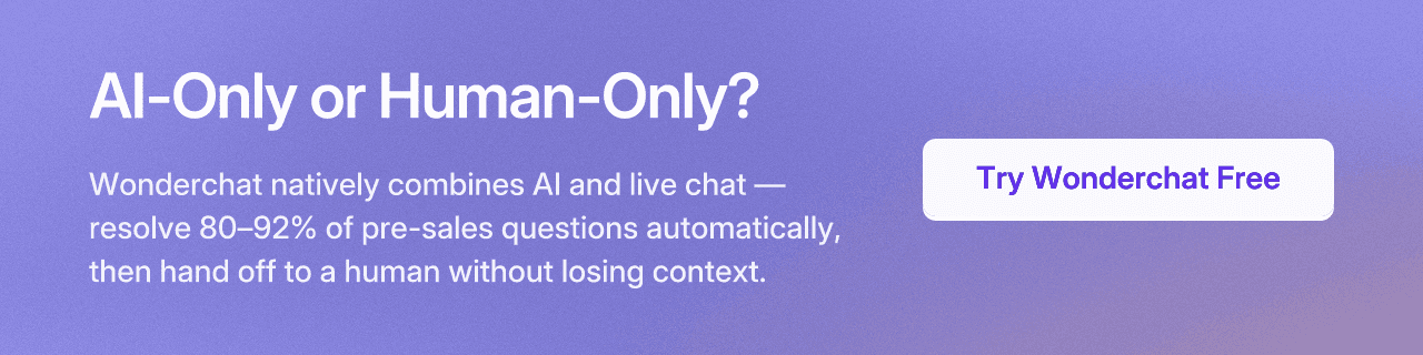 AI-Only or Human-Only?