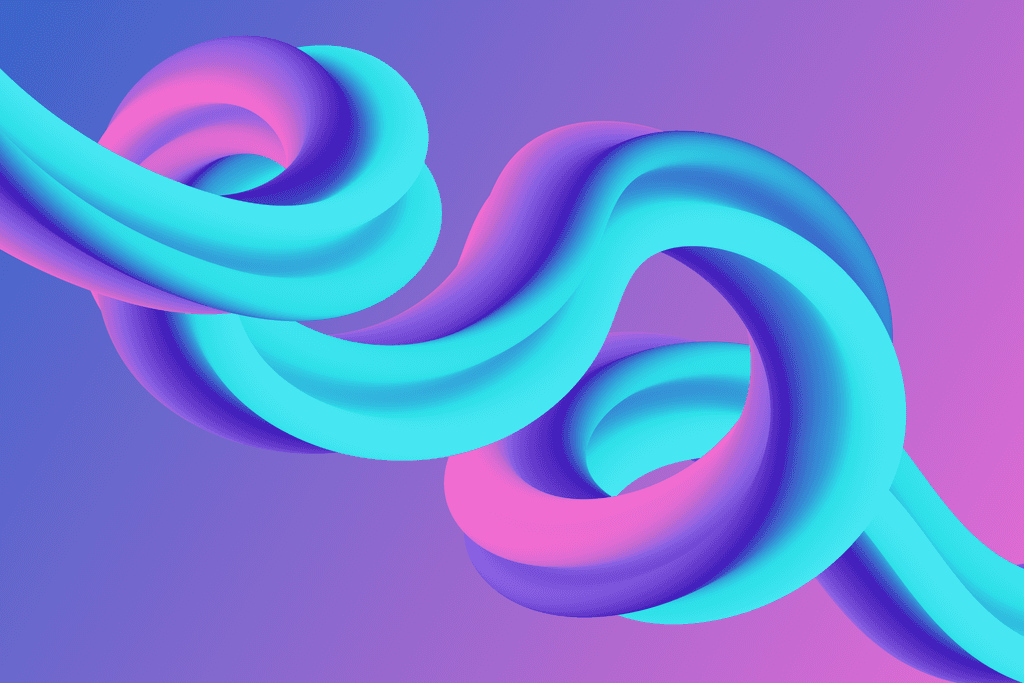 Blue and Pink Spiral