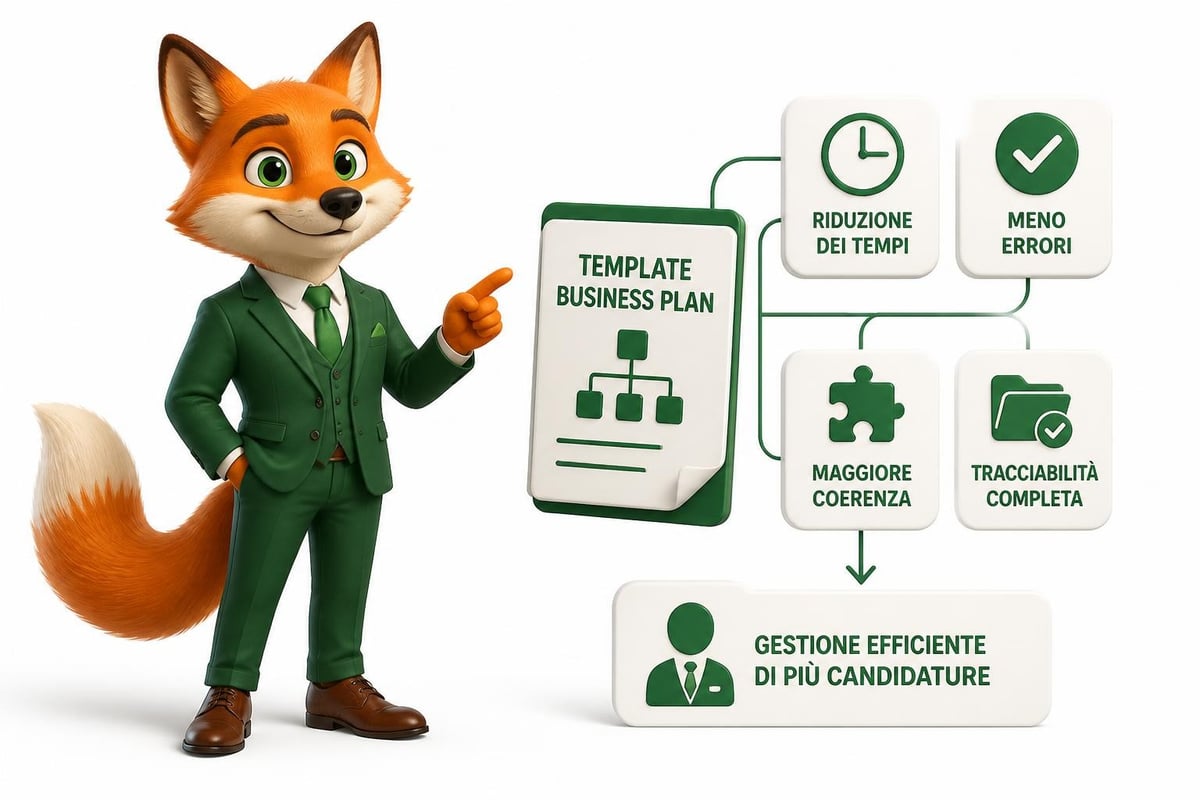 Vantaggi template business plan