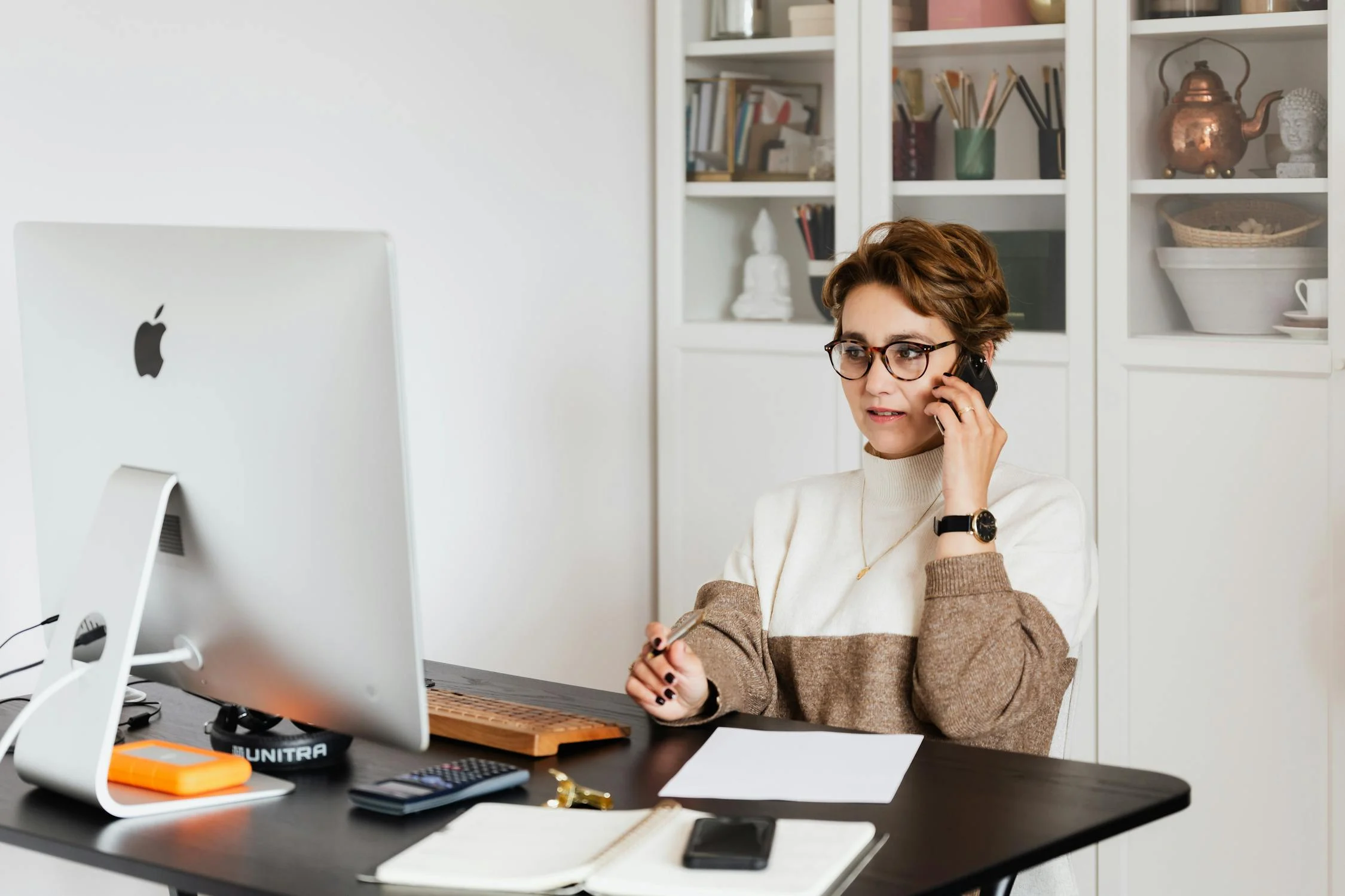 Woman CEO in Office