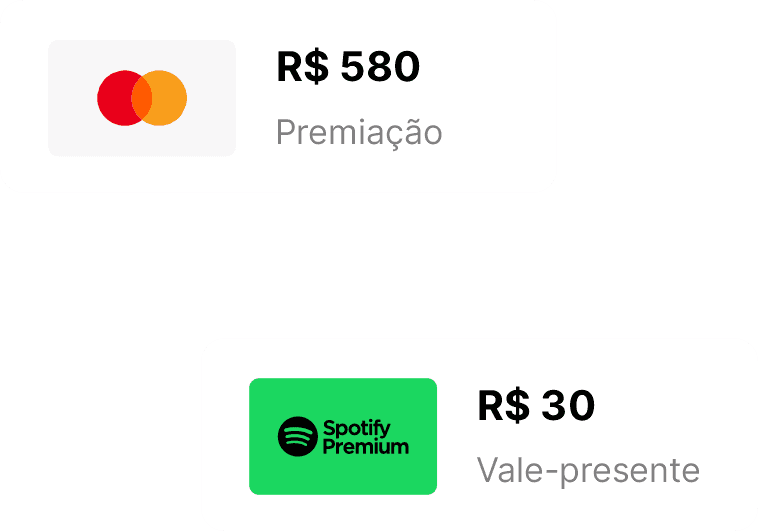 gift card - Incetivo e premiação - Plataforma de Pagamento de Promoções, Incentivo e Premiações | Hub 4pay