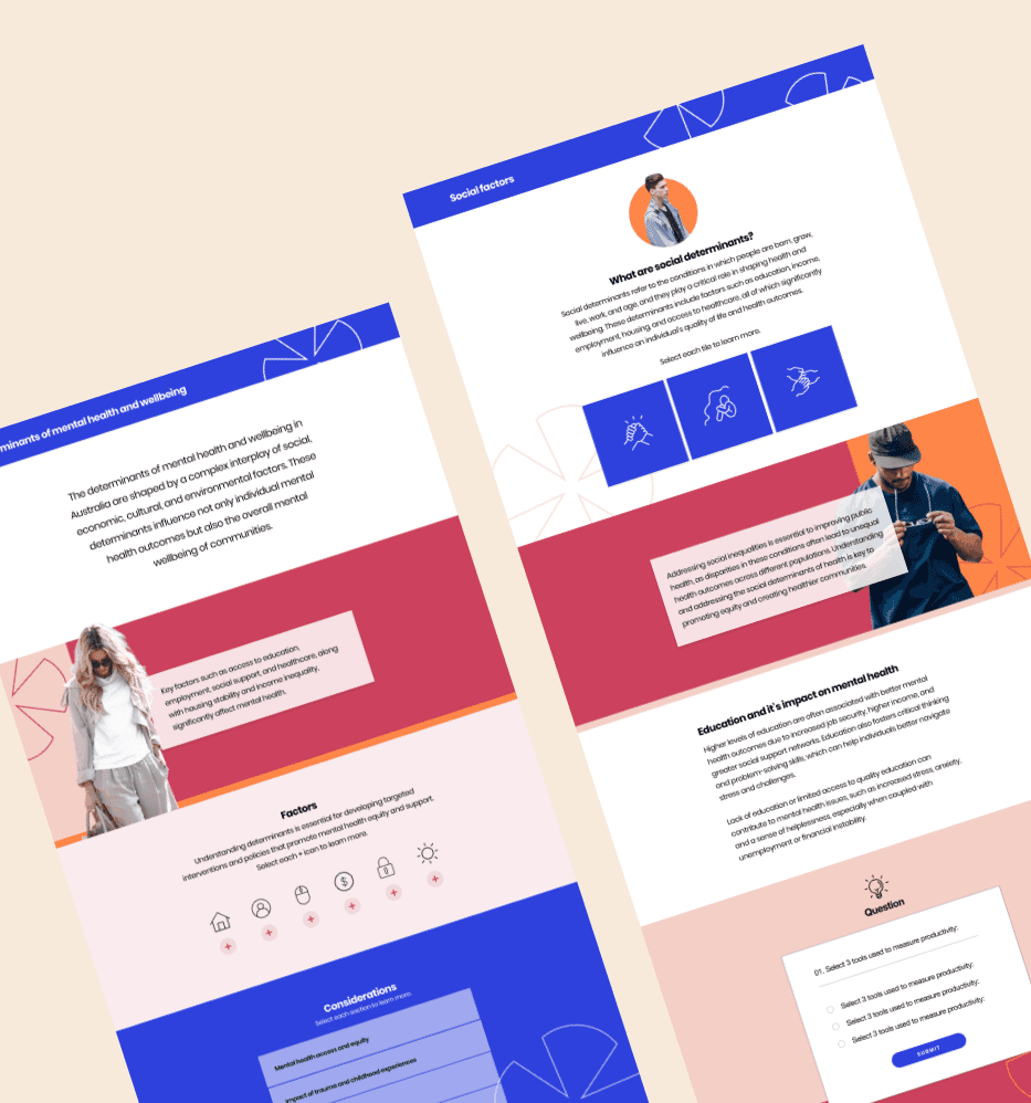 elearning design and development in Articulate Rise by CInch