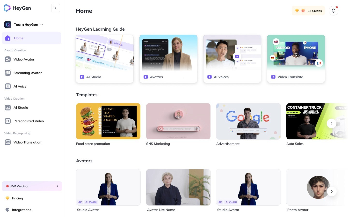 HeyGen, an AI video-generating tool