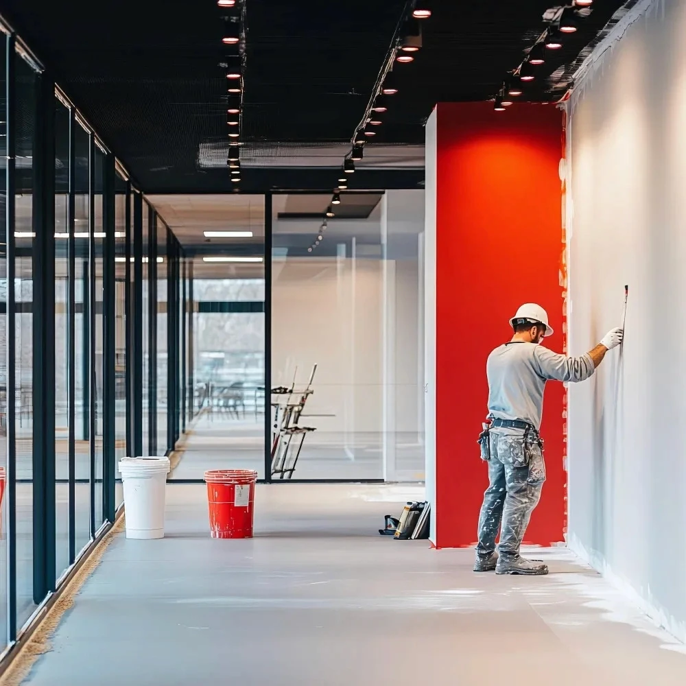 Quinteros Peinture, entreprise de peinture à Lausanne réalisant des finitions soignées