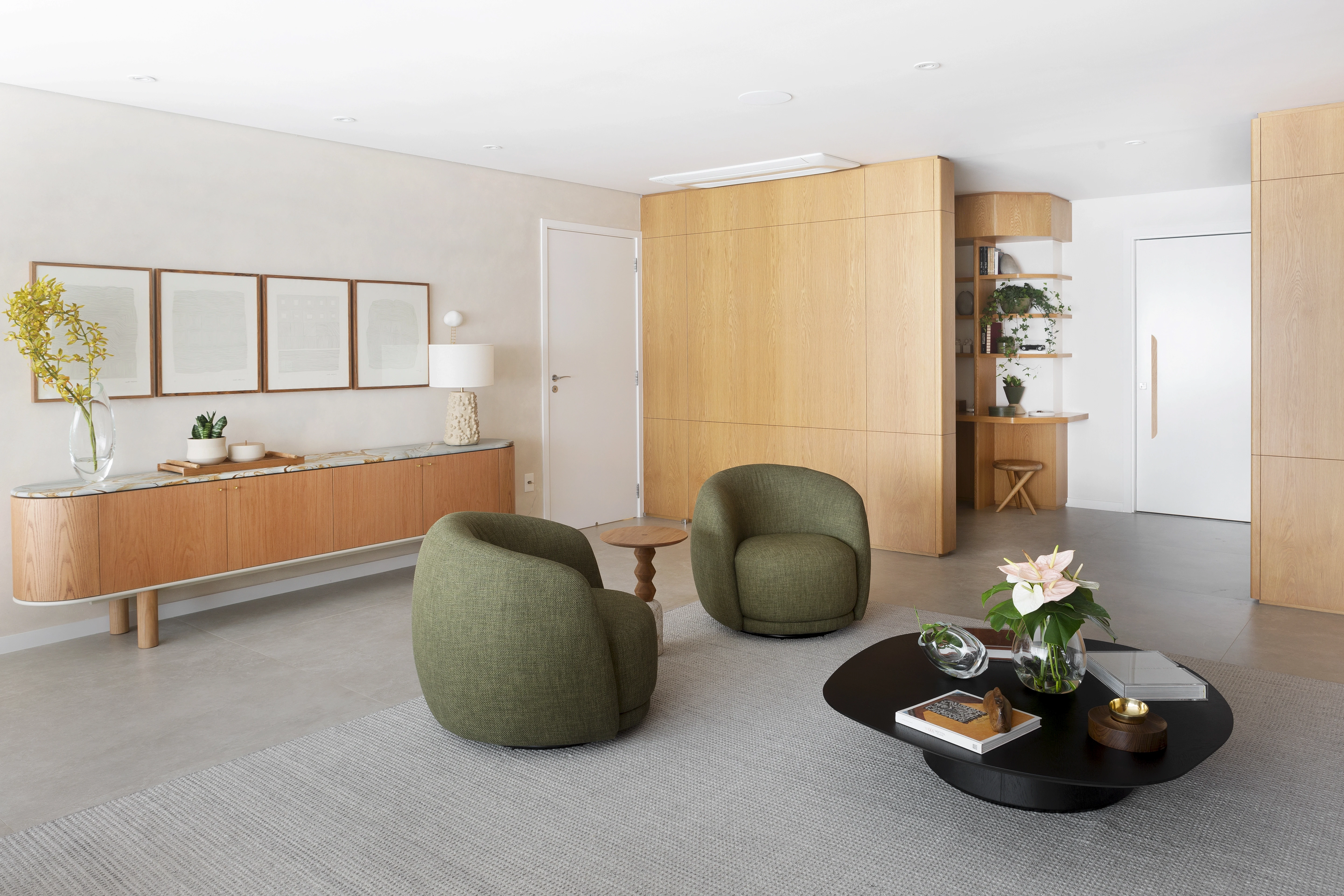 Artisan working on wood in a workshop