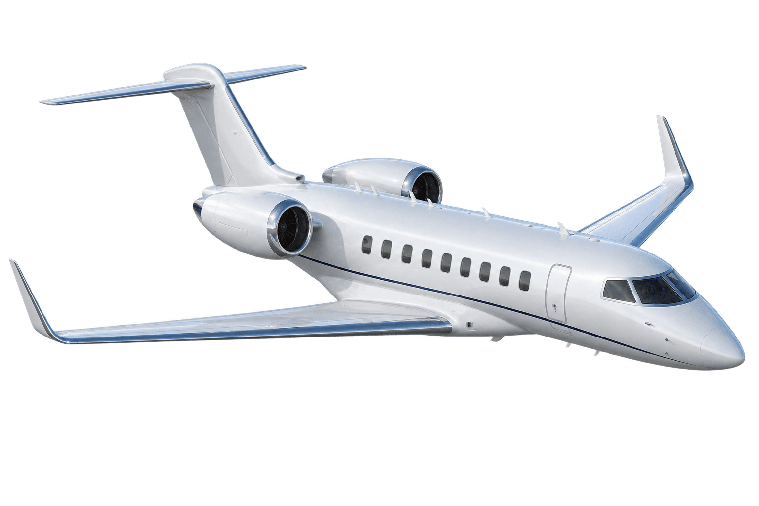 Super-midsize executive aircraft illustration