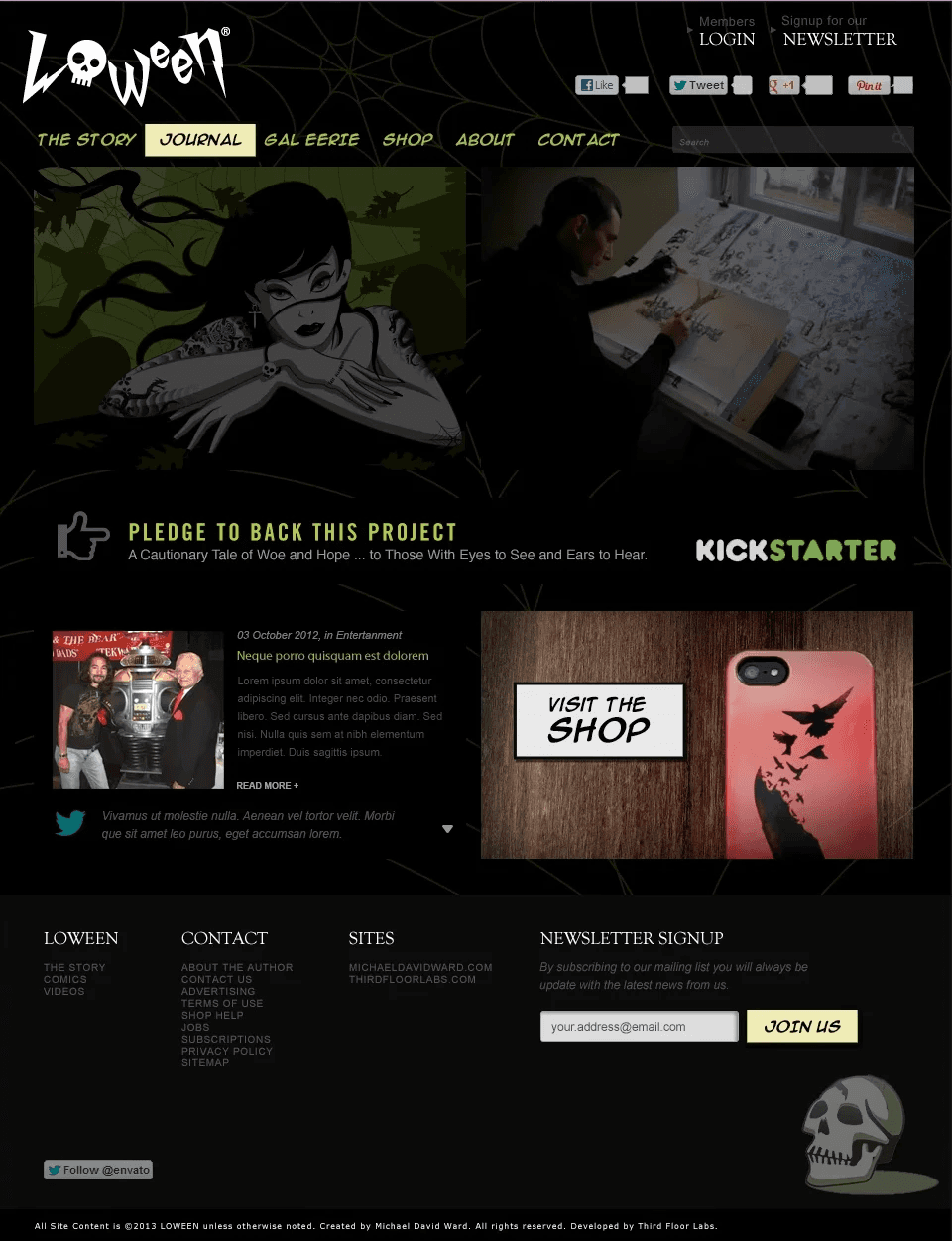 Loween Graphic Novel Blog