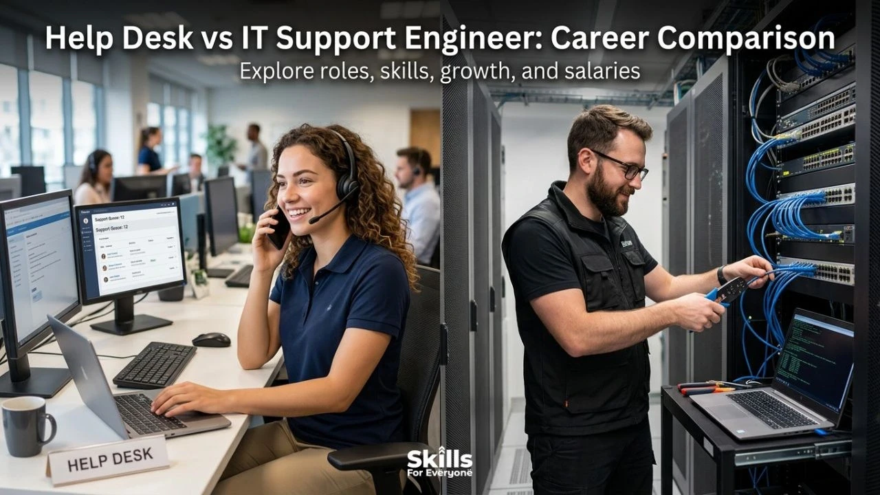 Help Desk vs Support engineer