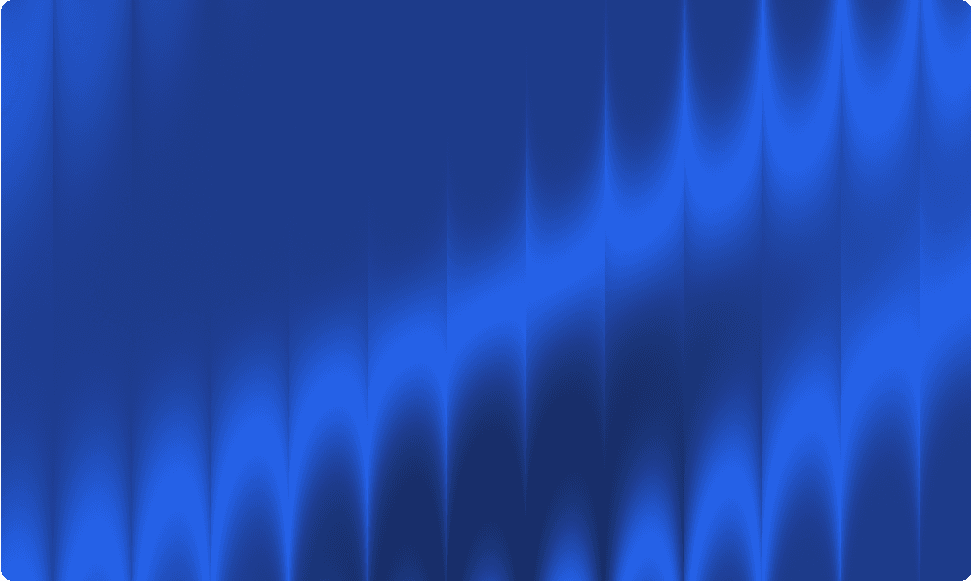 A bold electric blue fractal gradient.