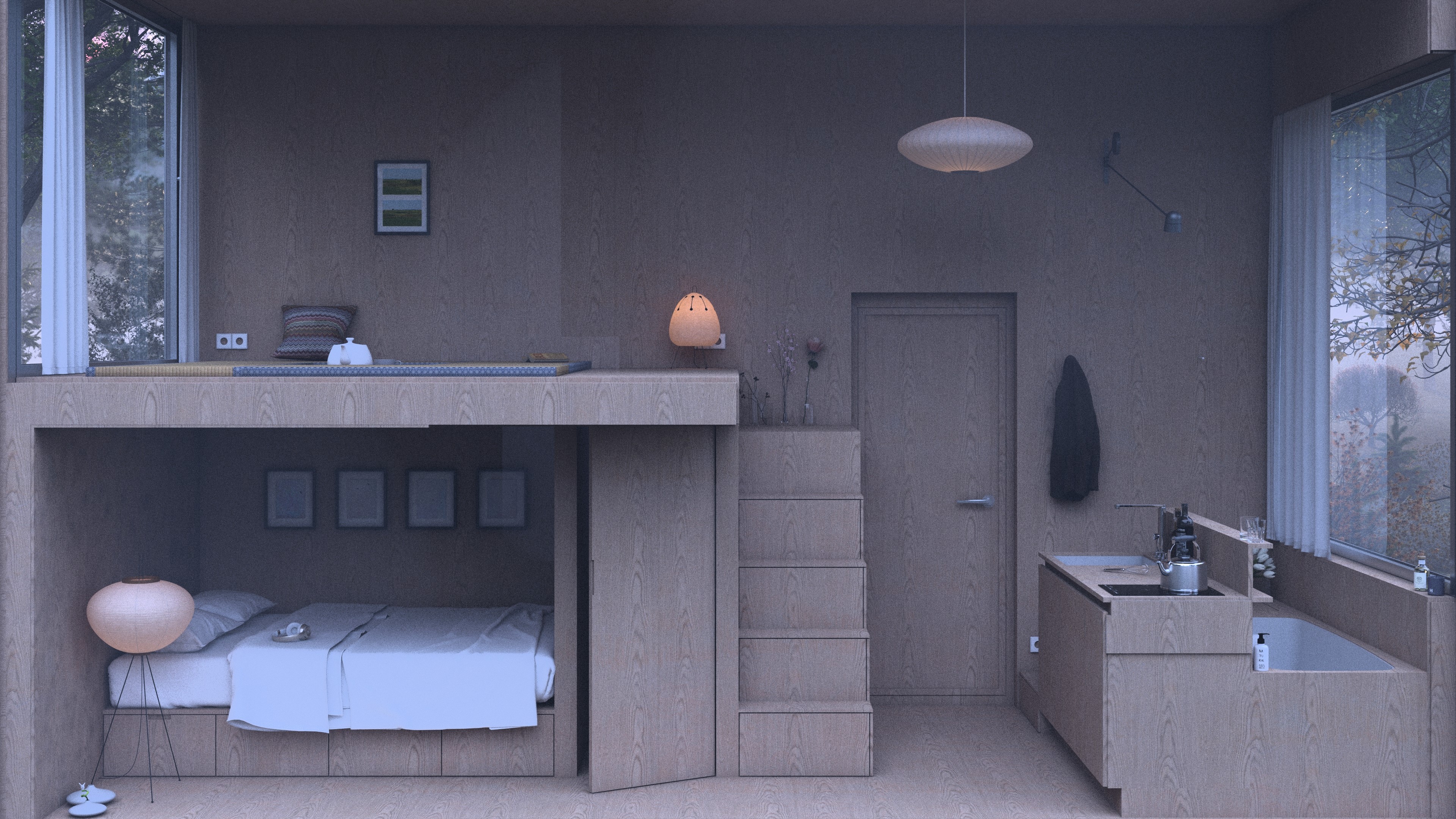 Tiny House project wood