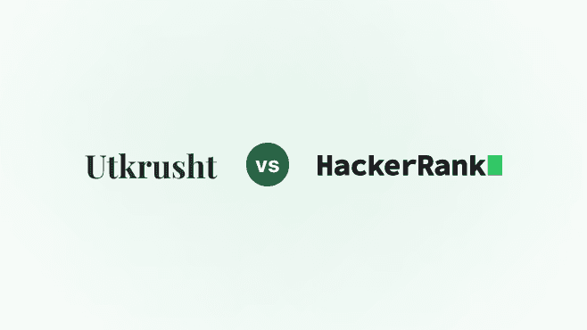 Utkrusht vs Hackerrank