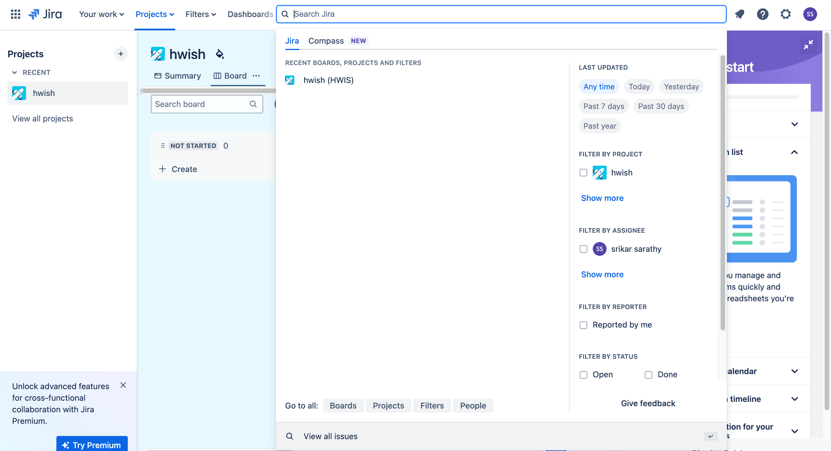 Manually exporting data from jira