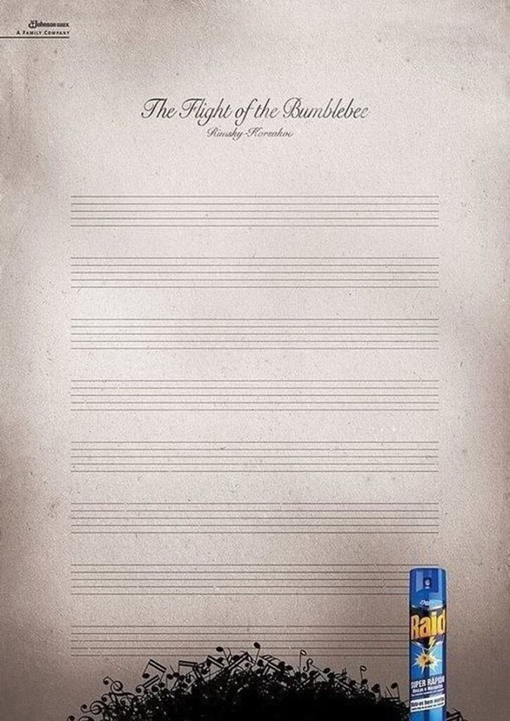 exaggerate  advertisement design