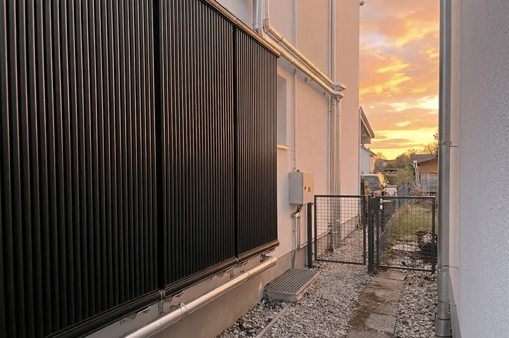 Roots Hub mit hybrider Wärmequelle  aus stiller Luftwärme und Erdwärme